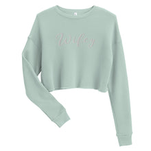 Load image into Gallery viewer, Wifey Cropped Sweatshirt