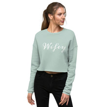 Load image into Gallery viewer, Wifey Cropped Sweatshirt