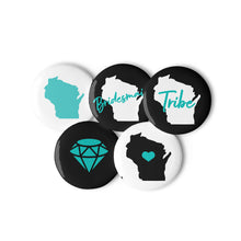 Load image into Gallery viewer, Wisconsin Tribe Buttons - Set of 5