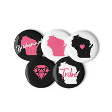 Load image into Gallery viewer, Wisconsin Tribe Buttons - Set of 5