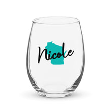 Load image into Gallery viewer, Bridesmaid Stemless Wine Glass