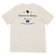 Load image into Gallery viewer, Latitude + Longitude Personalized T-Shirt