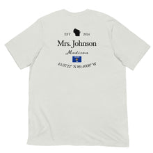 Load image into Gallery viewer, Latitude + Longitude Personalized T-Shirt