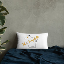Load image into Gallery viewer, Last Name Pillow - White Background