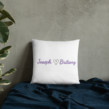 Load image into Gallery viewer, Last Name + First Names Pillow