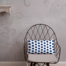 Load image into Gallery viewer, Last Name + Polka Dots Pillow