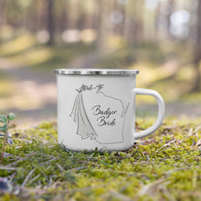 Load image into Gallery viewer, Badger Bride Home Enamel Mug