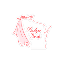 Load image into Gallery viewer, Badger Bride Sticker - Multiple Colors