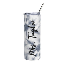 Load image into Gallery viewer, Personalized Mrs. Stainless Steel Tumbler
