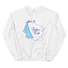 Load image into Gallery viewer, Badger Bride Cozy Crewneck - Multiple Graphic Colors