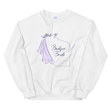 Load image into Gallery viewer, Badger Bride Cozy Crewneck - Multiple Graphic Colors
