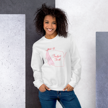 Load image into Gallery viewer, Badger Bride Cozy Crewneck - Multiple Graphic Colors