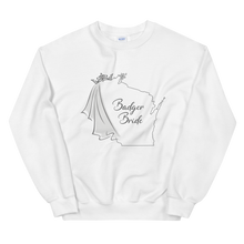 Load image into Gallery viewer, Badger Bride Cozy Crewneck - Multiple Graphic Colors