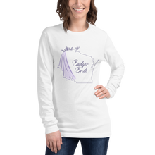 Load image into Gallery viewer, Badger Bride Long Sleeve T-Shirt - Multiple Graphic Colors