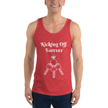 Load image into Gallery viewer, Kicking Off Forever - Unisex Tank Top