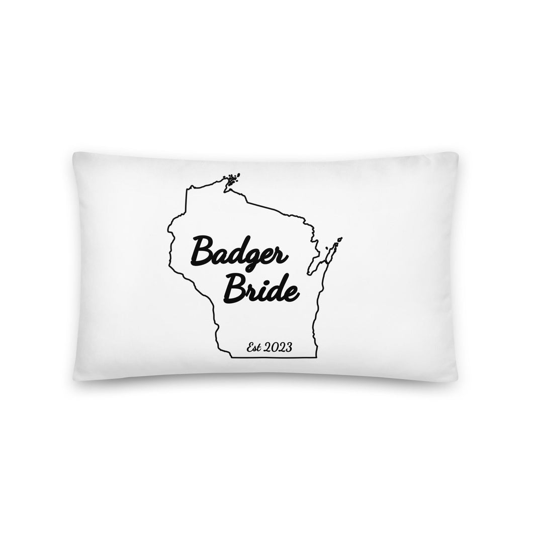 Badger Bride Pillow