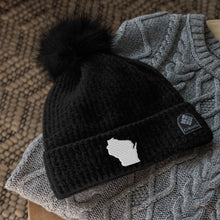 Load image into Gallery viewer, Wisconsin Pom-Pom Beanie
