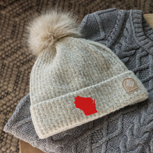 Load image into Gallery viewer, Wisconsin Pom-Pom Beanie
