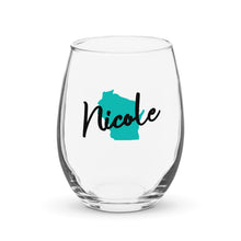 Load image into Gallery viewer, Bridesmaid Stemless Wine Glass
