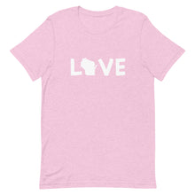 Load image into Gallery viewer, Love Wisconsin Unisex T-Shirt
