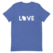 Load image into Gallery viewer, Love Wisconsin Unisex T-Shirt
