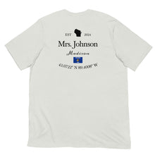 Load image into Gallery viewer, Latitude + Longitude Personalized T-Shirt
