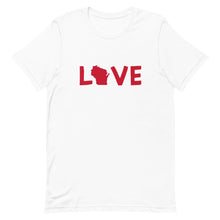 Load image into Gallery viewer, Love Wisconsin Unisex T-Shirt
