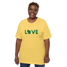 Load image into Gallery viewer, Love Wisconsin Unisex T-Shirt
