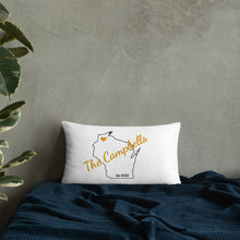 Load image into Gallery viewer, Last Name Pillow - White Background
