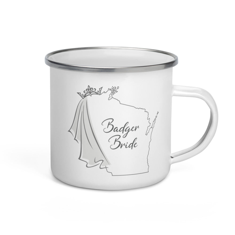 Badger Bride Enamel Mug