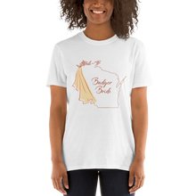 Load image into Gallery viewer, Badger Bride T-Shirt - Multiple Graphic Colors
