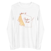 Load image into Gallery viewer, Badger Bride Long Sleeve T-Shirt - Multiple Graphic Colors
