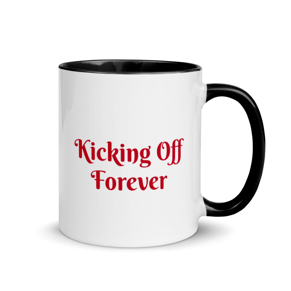 Kicking off Forever Colorful Mug