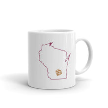 Load image into Gallery viewer, Badger Bride Tribe Mug - With Customized Location in Pink
