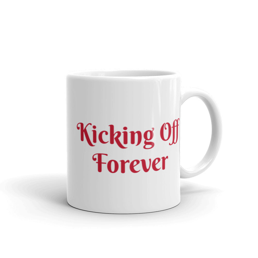 Kicking Off Forever Customizable Mug