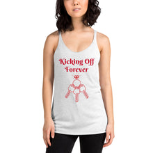 Load image into Gallery viewer, Kicking Off Forever - Women&#39;s Racerback Tank
