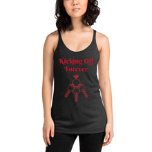 Load image into Gallery viewer, Kicking Off Forever - Women&#39;s Racerback Tank
